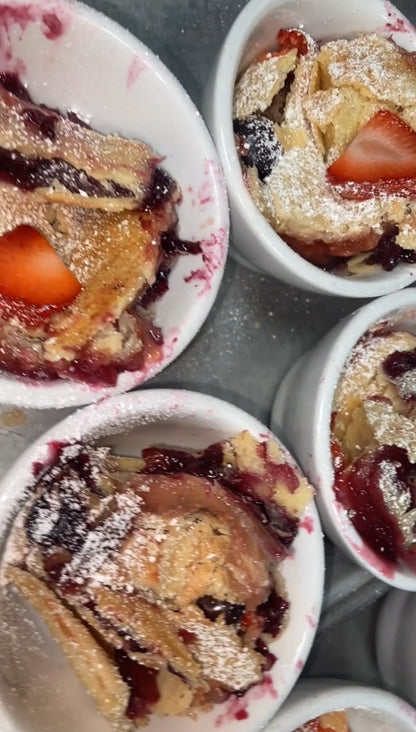 Mixed Berry Lasagna Cobbler