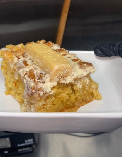 Banana Nut Short Bread Cake