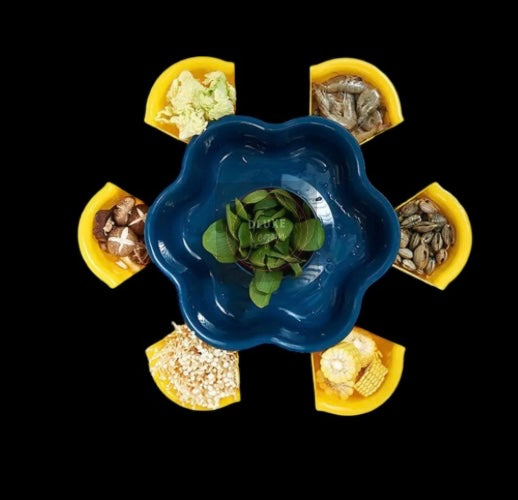 Vegetable Dish | Rotatable | Detachable