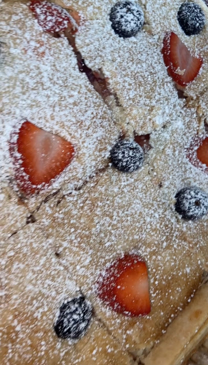 Mixed Berry Lasagna Cobbler