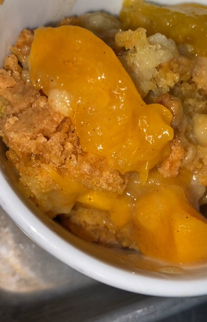 Peach Cobber Dump Cake